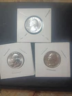 Lot Of 3 1960s Gem Proof Silver Washington Quarters Frosty Mirror Like Finish