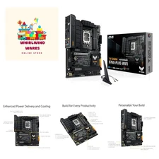 ASUS TUF Gaming B760-Plus WiFi ATX: Advanced Cooling & Military-Grade Durability