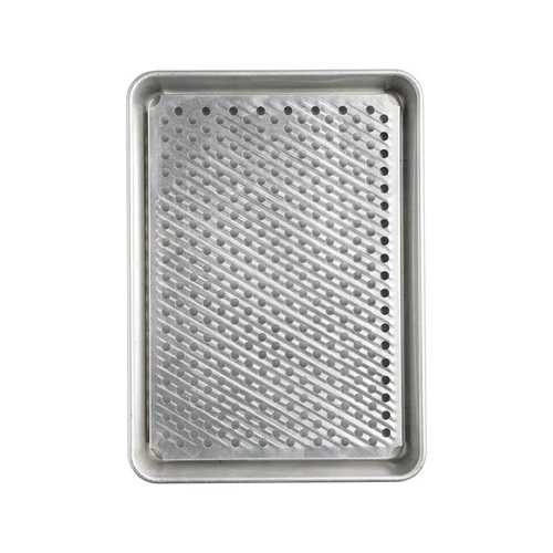 Nordic Ware Naturals 2-Piece Aluminum Oven Crisping Bakeware Set with 13" x 18"