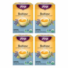 Yogi Tea Bedtime - 16 Bags per Pack 4 Packs - 64 Count Pack of 4