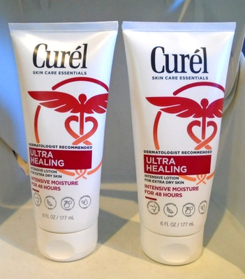 Curel Ultra Healing Intensive Lotion for Extra Dry Skin 6 fl oz 2-PACK