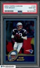 2003 Topps Chrome #124 Tom Brady New England Patriots PSA 10 GEM MINT
