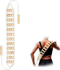 Wood Therapy Massage Roller Rope Tool   Cellulite Massager for Back, Neck, Legs