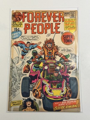The Forever People #1 1st full appearance of Darkseid