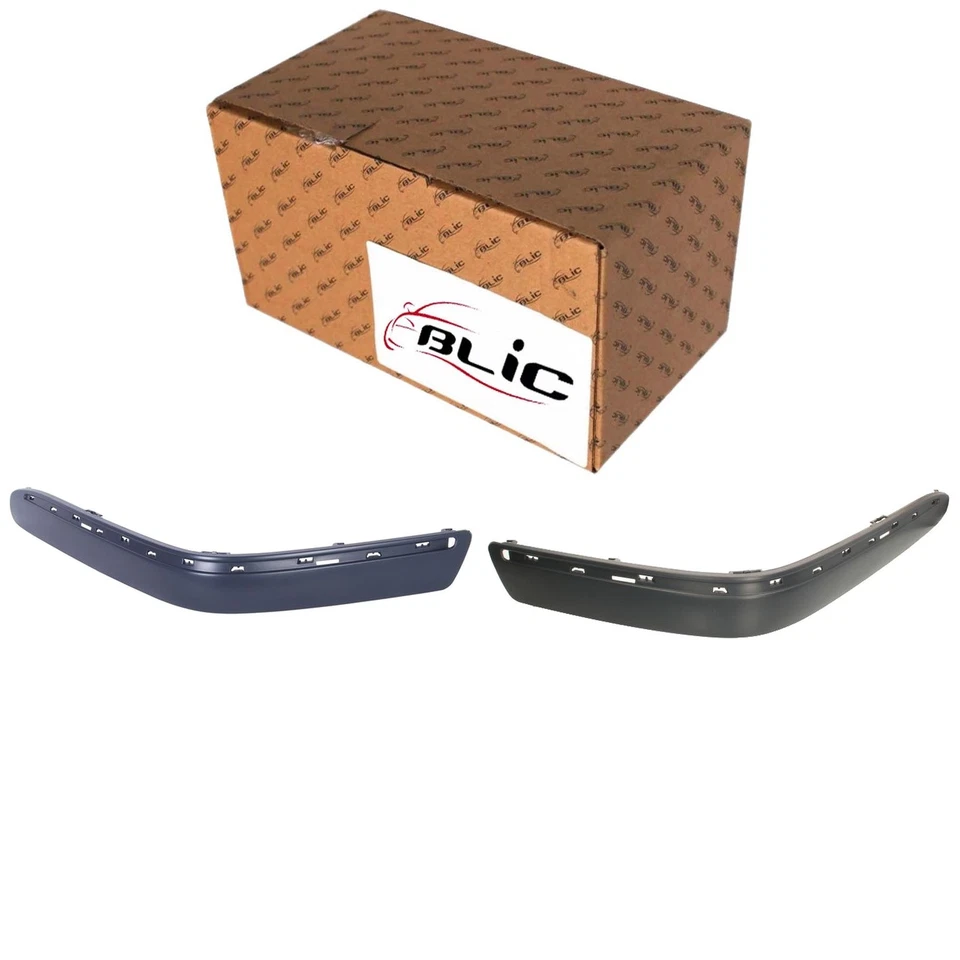 2x BLIC Zierleiste Stoßstange Vorne für M-B E-KLASSE W210 07.99-03.03