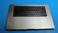 Macbook Pro 16  A2485 Late 2021 MK1E3LL Top Case Palmrest w/Battery Speaker Gray