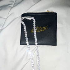GLD Micro Clustered Tennis Chain 