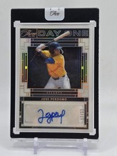2024 Panini Three and Two Day One Autographs Jose Perdomo #DOA-JP / 32 (AU)
