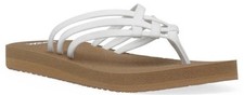 NEW Sanuk WOMEN's Yoga Sandy Flip Flop Lightweight Outdoor Sandals Size 8