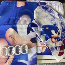 Sonic The Hedgehog 4 Peace, Bathroom Set Rugs, Shower Curtain NWT