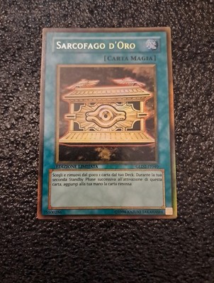 Sarcofago D'oro LIMITED EDITION YU GI OH