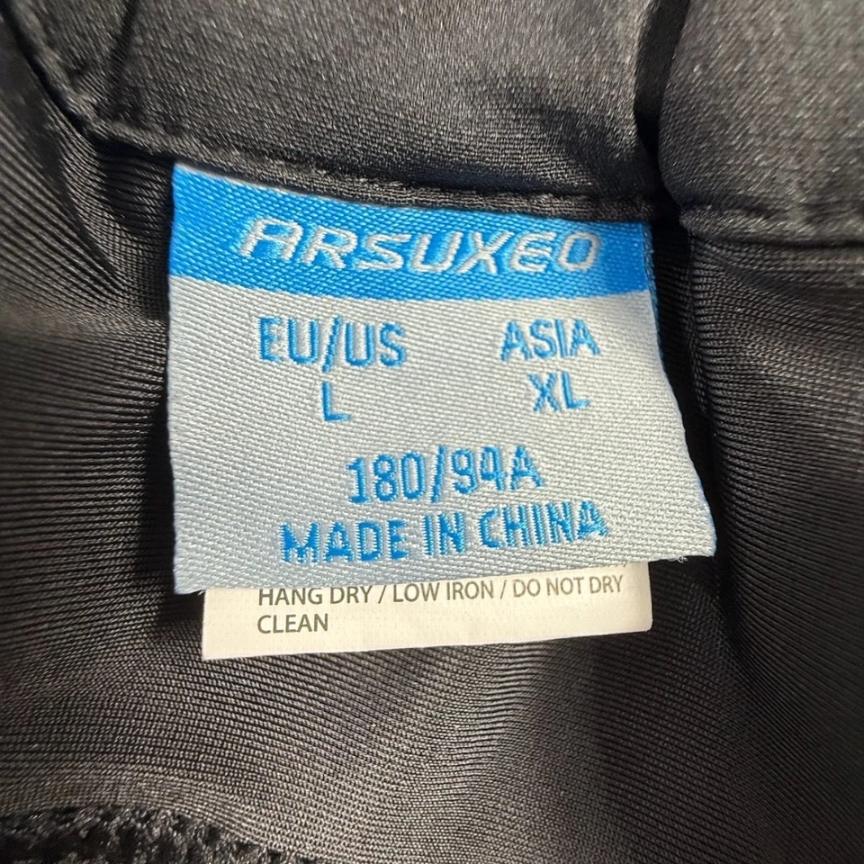 ARSUXEO Mens L Shorts Black Downhill Enduro Mountain Bike Breathable Vented MTB - Image 2 of 4