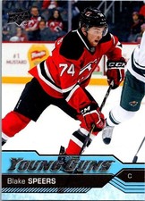 2016-17 UD Upper Deck Young Guns Blake Speers Rookie Card RC #461 Mint. rookie card picture