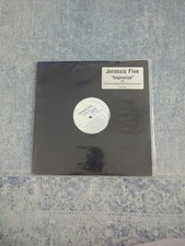 Jurassic Five 5 Improvise 12" Vinyl promo 1993 Dj Nu-mark Cut Chemist Babu