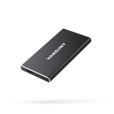 Vansuny 500GB Portable External SSD, USB 3.1 Gen2 450MB/s High-Speed Data Tra...