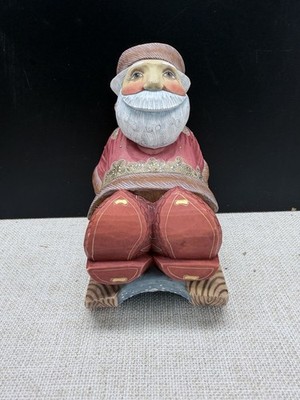 G DeBrekht Down the Slopes Santa 2003 Limited 232/1200 Russian Sleigh