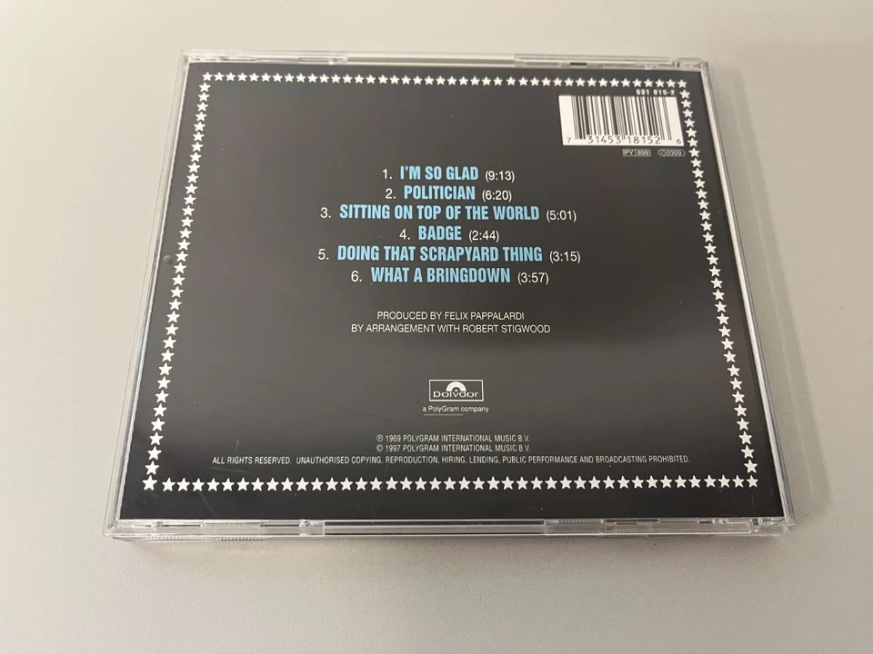 Cream - Goodbye Cream -  CD  © 1969/97 - Bild 3 von 3