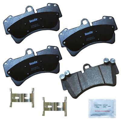 Disc Brake Pad Set-Priority One Semi-Metallic BPR Bendix CFM1014
