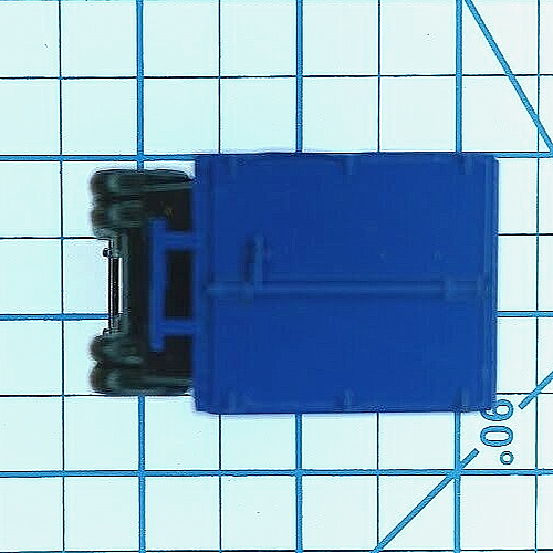 HO Scale Wabash R.R. Semi Trailer 1:87 Scale TYCO Model Train - Picture 4 of 6