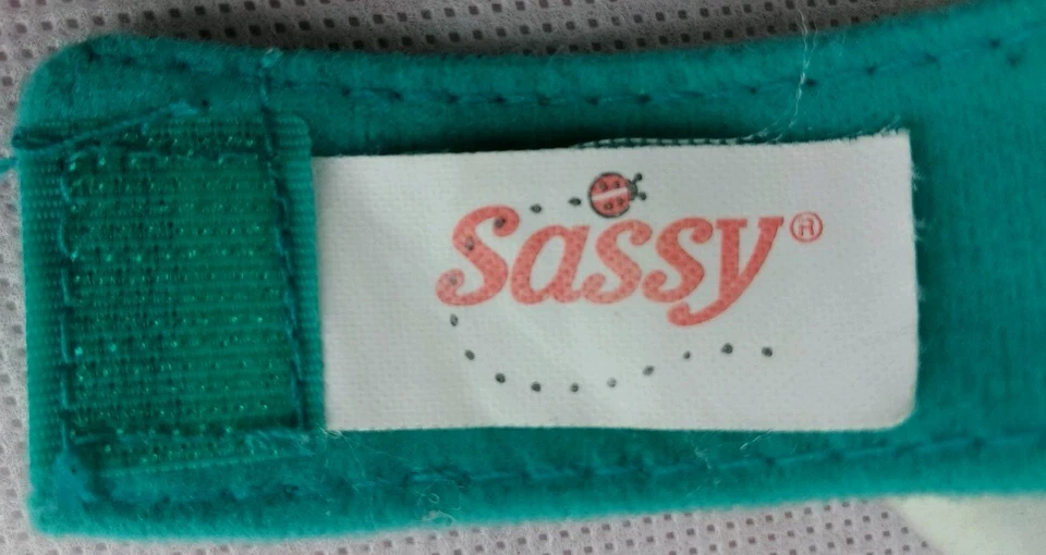 SASSY BUMBLEBEE ❤️ Pulseira de chocalho ❤️ ANEXAR tamanho único serve para todos os brinquedos de bebê LIMPO  - Imagem 4 de 4