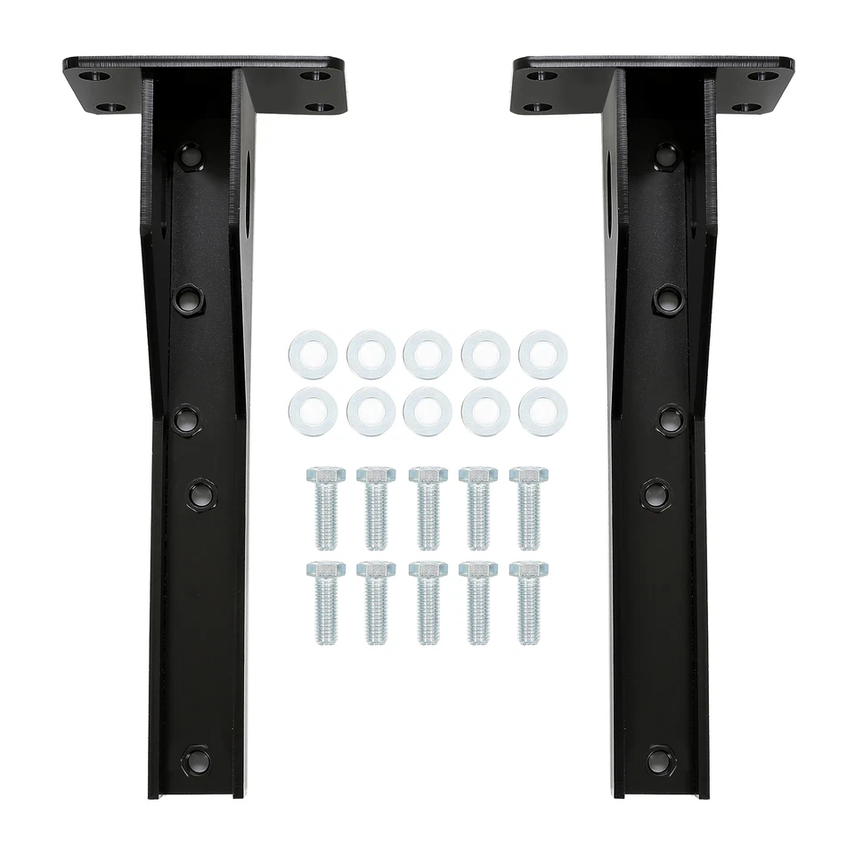 Обновленные кронштейны поддержки заднего бампера подходят для Jeep Cherokee XJ 1986-2001 2 шт. - Изображение 2 из 4