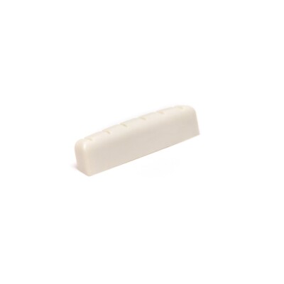 GRAPHTECH PQ-M644-00 - Acoustic Guitar Nut, Angled Bottom, Slotted, 1 3/4'' long