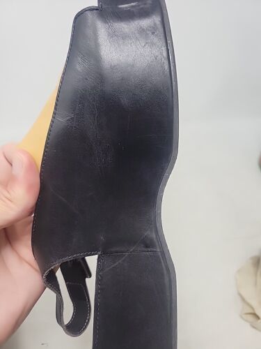 Robert Clergerie Wedges Black And Tan Made In France Size 8.5 - Picture 23 of 24