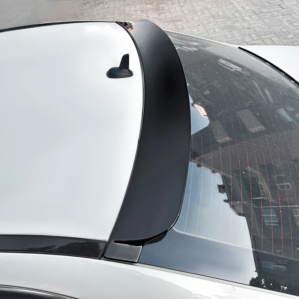 ROOF SPOILER FOR MERCEDES-BENZ 08-14 W204 C-CLASS C250 C300 C63 4DR GLOSS BLACK - Image 3 of 4