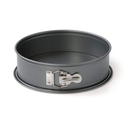 Gourmet Springform 20 cm rund Flachboden runde Backform antihaftbeschichtet K...