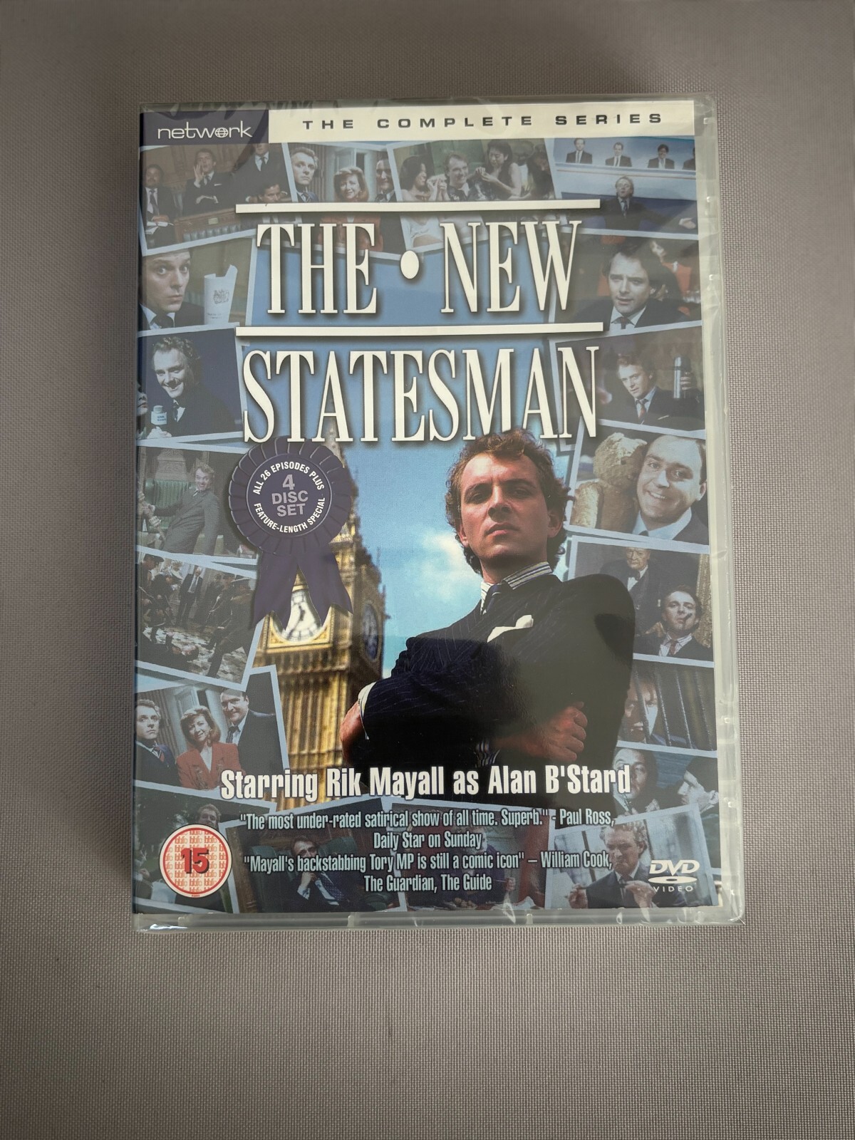 The New Statesman The Complete Series DVD Rik Mayall New Factor Sealed UK
