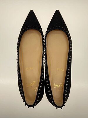 Christian Louboutin Flat Pumps Black EU38 Authentic z130 Christian Louboutin Flat Pumps Black EU38 Authentic z130
