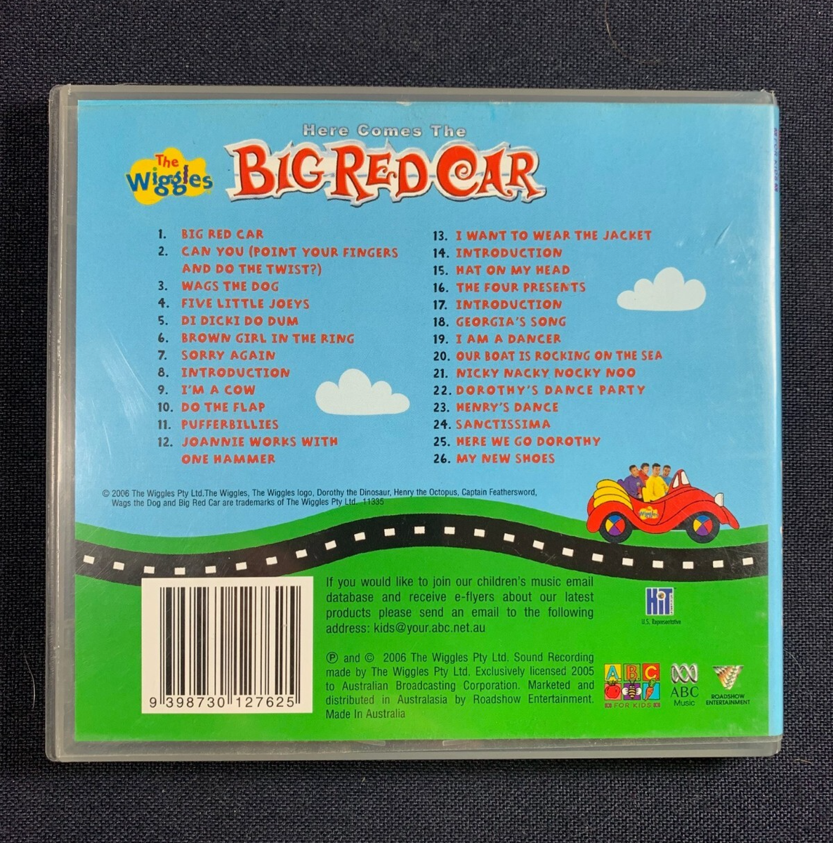MR 5) The Wiggles Here Comes The BIG RED CAR Audio CD, 2006 | eBay