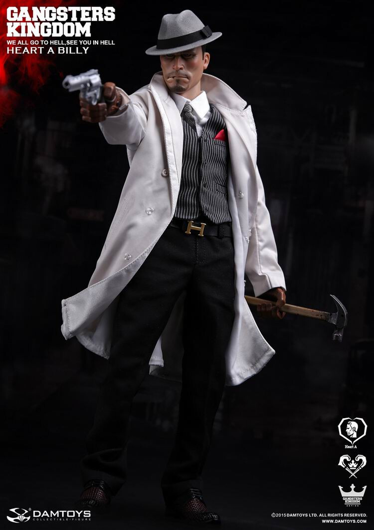 DAMTOYS Gangsters Kingdom Heart A Billy GK012 1/6 Action Figure