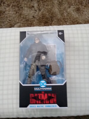 McFarlane Toys DC Multiverse The Batman Movie Bruce Wayne Unmasked Action Figure