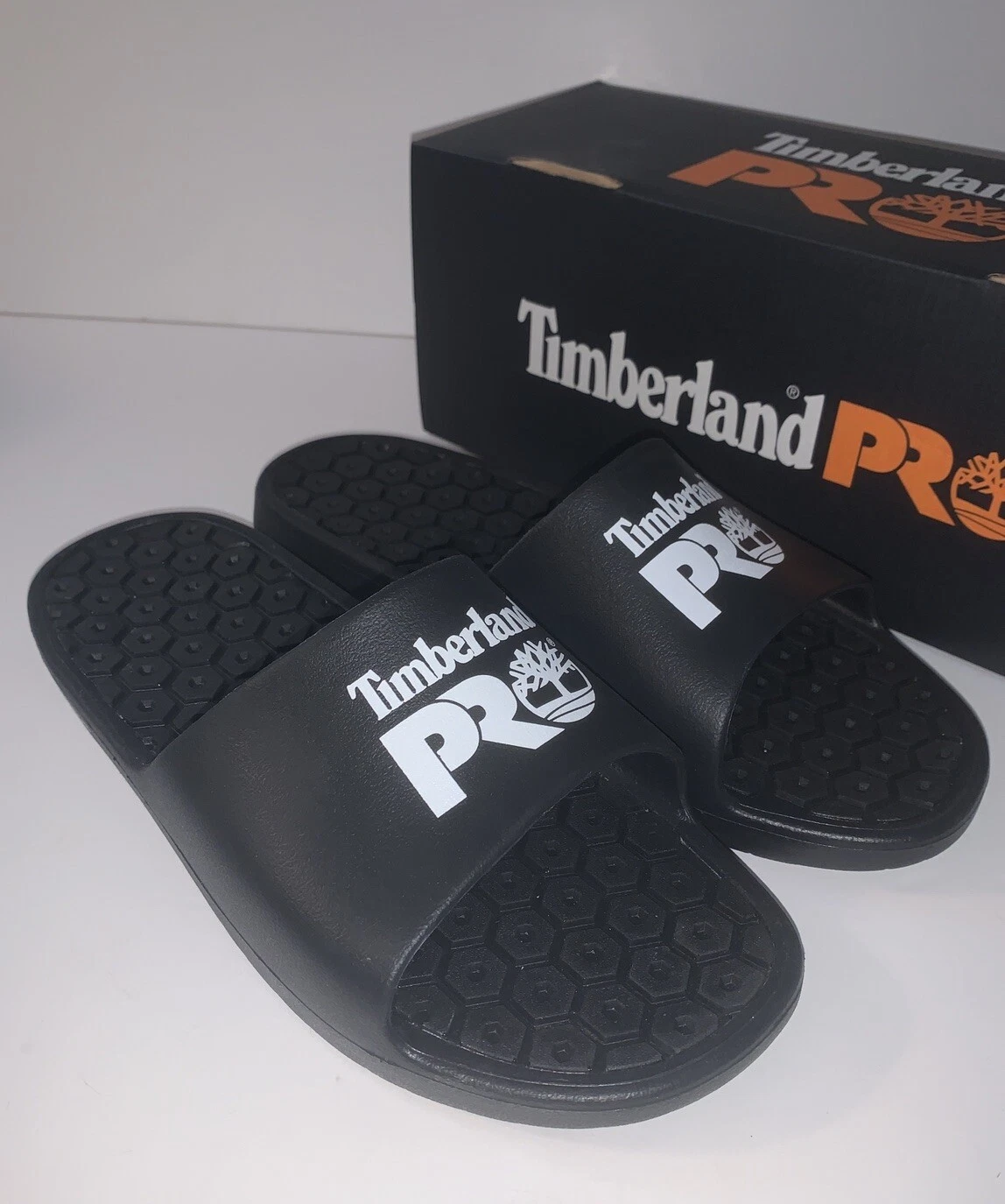 Diapositive da uomo Timberland PRO unisex adulto tecnologia antifatica nuove con scatola taglia 8