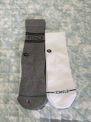 Stance socks size small crew and quarter crew