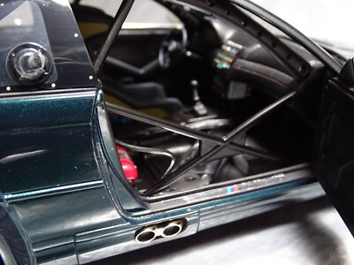 Vintage BMW M3 E46 GTR 2001 Minichamps 1/18 Emerald Green RARE | eBay