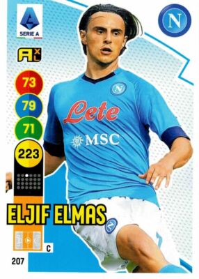PANINI ADRENALYN XL FOOTBALLERS 2021-2022 CARD NO. 207 ELMAS (NAPLES)