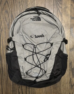 The North Face Generator Backpack Heather Gray Adjustable Straps Laptop Bag