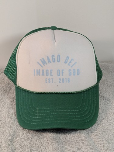 Image Of God Hat Cap Trucker Mesh Snapback Imago Dei Otto Christian Green