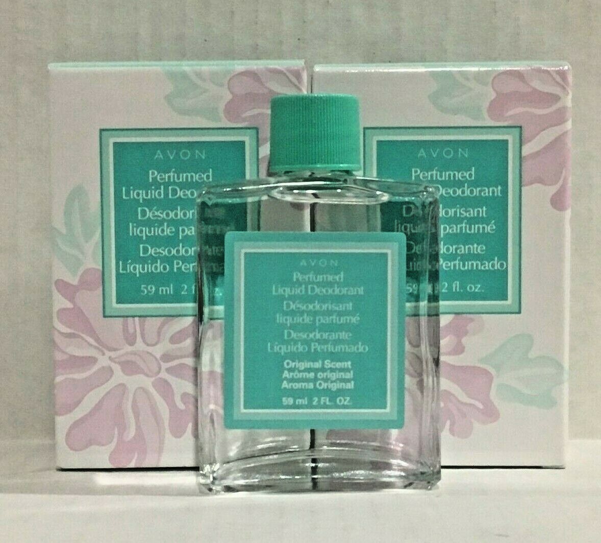 AVON PERFUME LIQUID DEODORANT SET OF 2 ORIGINAL SCENT 94000626797 eBay