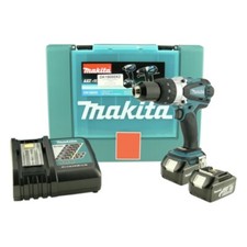 Makita BHP 458 RFE LXT 18 V Li-Ion Akku Schlagbohrschrauber SET