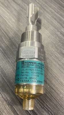 Pepper + Fuchs LVL-A1-N2S-E5V1-CG Vibration Level Limit Switch  10-35VDC - USA