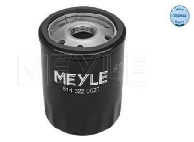 Meyle 6143220012 Filtro Olio Motore - Cartuccia Con Guarnizione, Compatibile Con Opel Astra, Corsa, Zafira, Meriva E Chevrolet Cruze, 71x92mm - 2