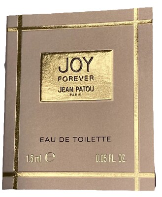 Jean Patou Joy Forever 0.05 oz 1.5 ml Eau De Toilette Mini Travel Sample Vial