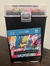 Bianyo Classic Series Alcohol-Based Dual Tip Art Markers, Set of 36