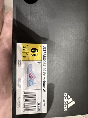 Size 6.5- adidas UltraBoost 20 Primeblue True Orange 2020 | eBay