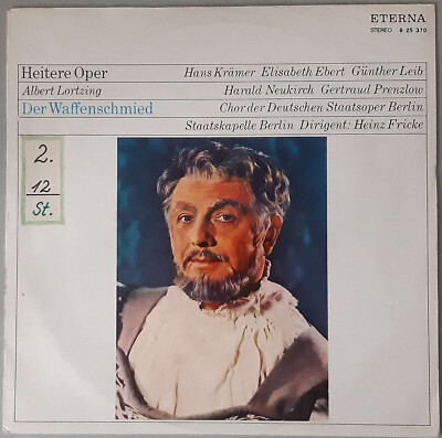 Albert Lortzing   ''Der Waffenschmied (Opernquerschnitt)'' (ETERNA   8 25 370)