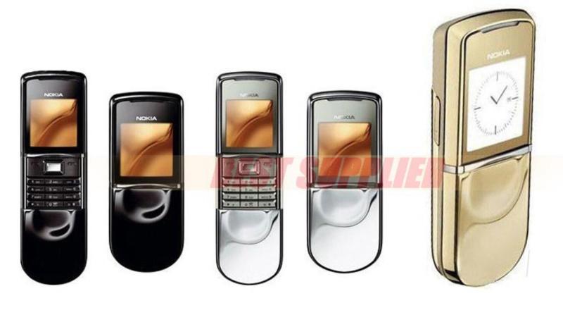 ノキアNOKIA スライド式プレミアム携帯『8800 Sirocco Gold』 Nokia 8800 Sirocco 8800s Original Unlocked 2G GSM128MB
