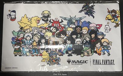 日本限定 「MTG×FINAL FANTASY」ちびキャラ プレイマット MTG Final Fantasy Chibi Playmat Japan Tournament Prize